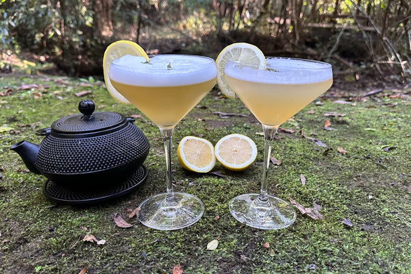 The Verdant Soiree: A Green Tea and Soju Cocktail